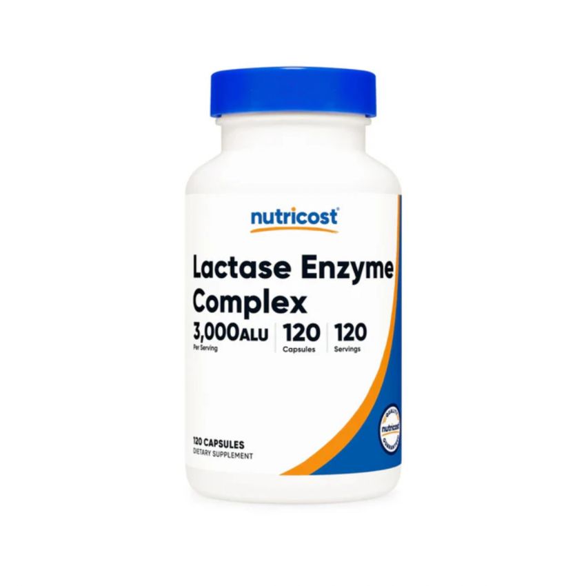  Lactase Enzyme Complex 120 caps Nutricost