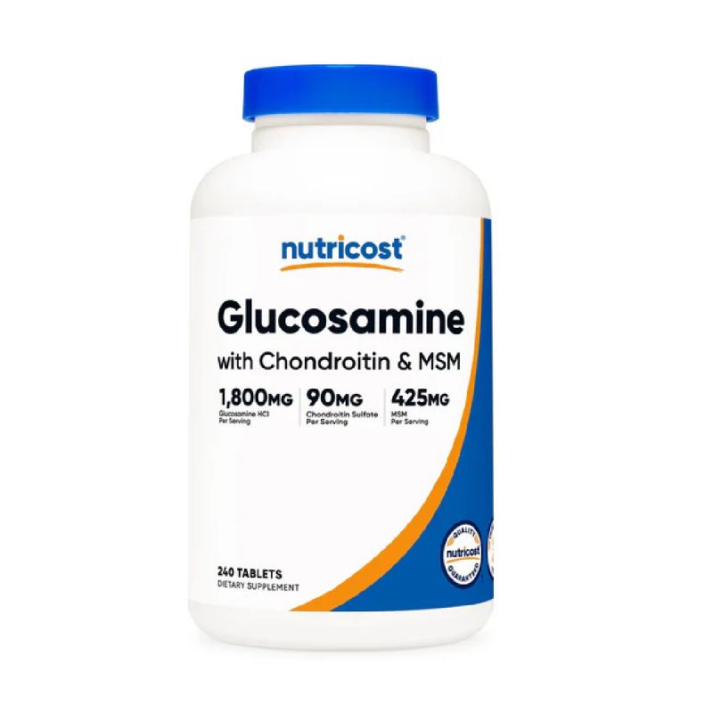 Glucosamina e Condroitina 240 tabs Nutricost